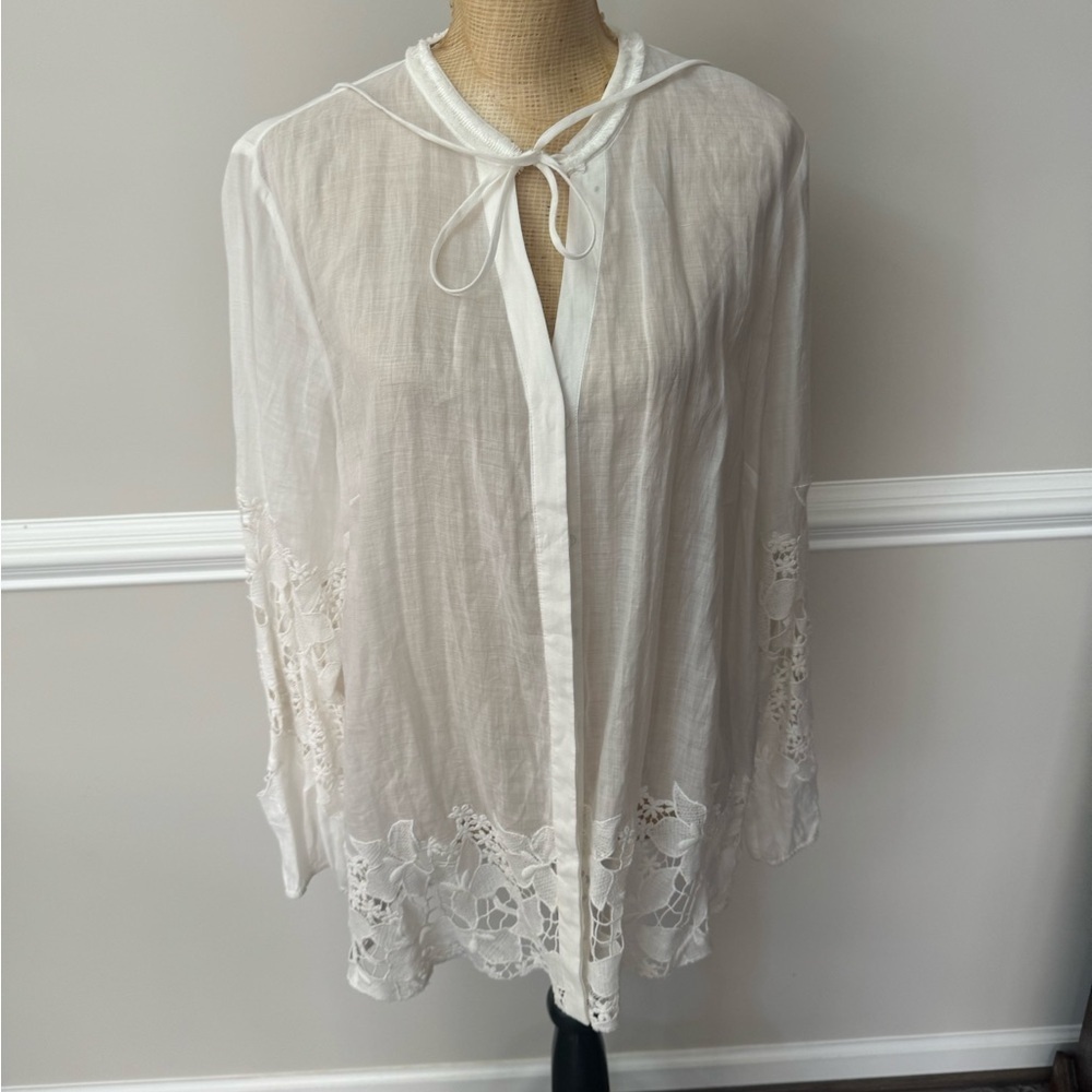 Elie Tahari Blouse Xl